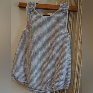 Toddler Lil Cactus striped romper